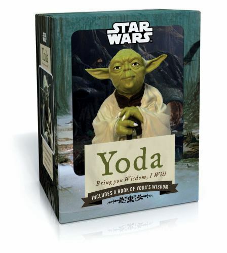 Yoda New Figurine and Book : Bring You Wisdom, I Will by Yoda 2010 Novelty Book - Picture 1 of 1