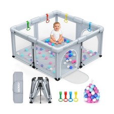 OCATO Parc pour Bébé : Parc Pliable pour Bébés et Tout-Petits Grand Stylo de Jeu P...