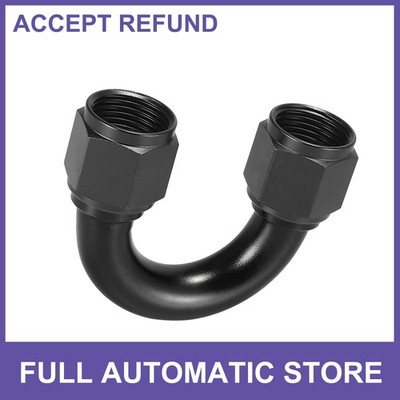 ONE AN10 180 Degree Female Swivel Coupler Car Fuel Oil Hose Fitting Adapter
