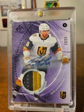 2025-26 SP Game Used Ivan Barbashev Purple Autograph Premium Memorabilia /25