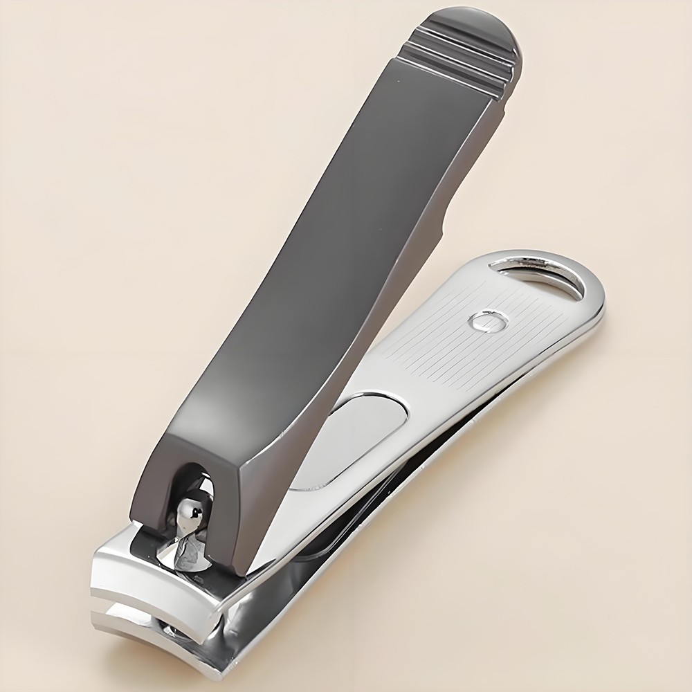 Nail Clipper Set, 2PCS Ultra Sharp Nail Clippers Curved Edge Style for Men,Women