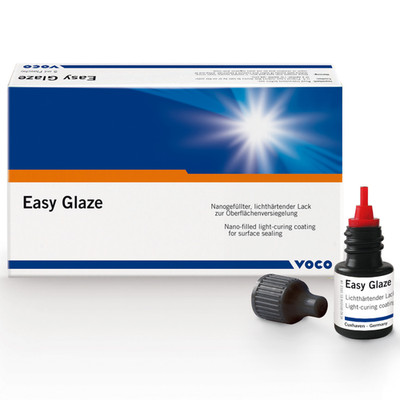 Voco Easy Glaze Nano Filled Light Cure Coating for Surface Sealing 5ml Free Ship