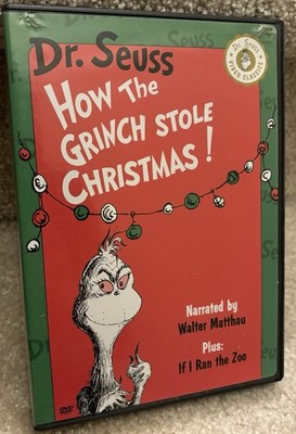 How the Grinch Stole Christmas Dr. Seuss DVD If I Ran the Zoo Book Classics