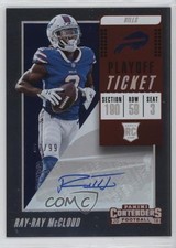 2018 Panini Contenders Playoff Ticket 57/99 Ray-Ray McCloud #287 Auto 3y4