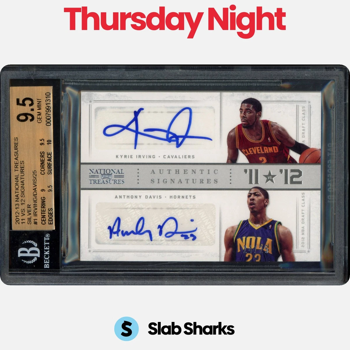 25+ Kyrie Irving Autographed Basketball Trading Cards for sale