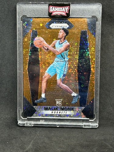 Malik Monk [Fast Break Prizm Bronze] #233 2017 Panini Prizm card