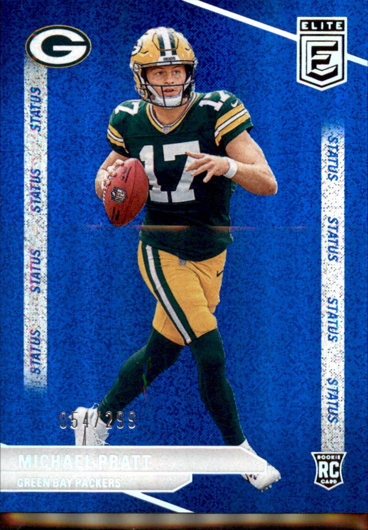 2024 Donruss Elite #135 Michael Pratt Status Sparkle #/299