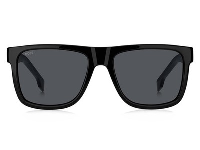 HUGO BOSS BLACK Brille 1647/S Größe 55-18 mm Schwarz 55-18,