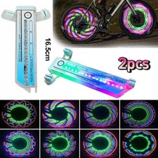 2PCS Bike Spoke Led Lights Colorful Bicycle Cycling Wheel Spoke Signal Light New