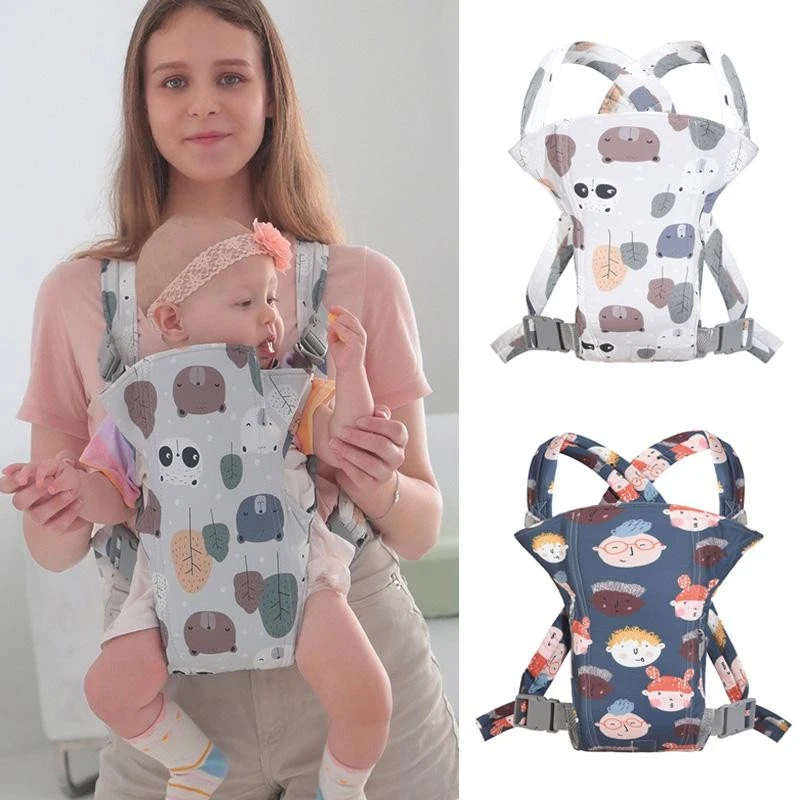 Baby Carrier Front Carry Horizontal Waist Stool Adjustable Ergonomic Newborn Car