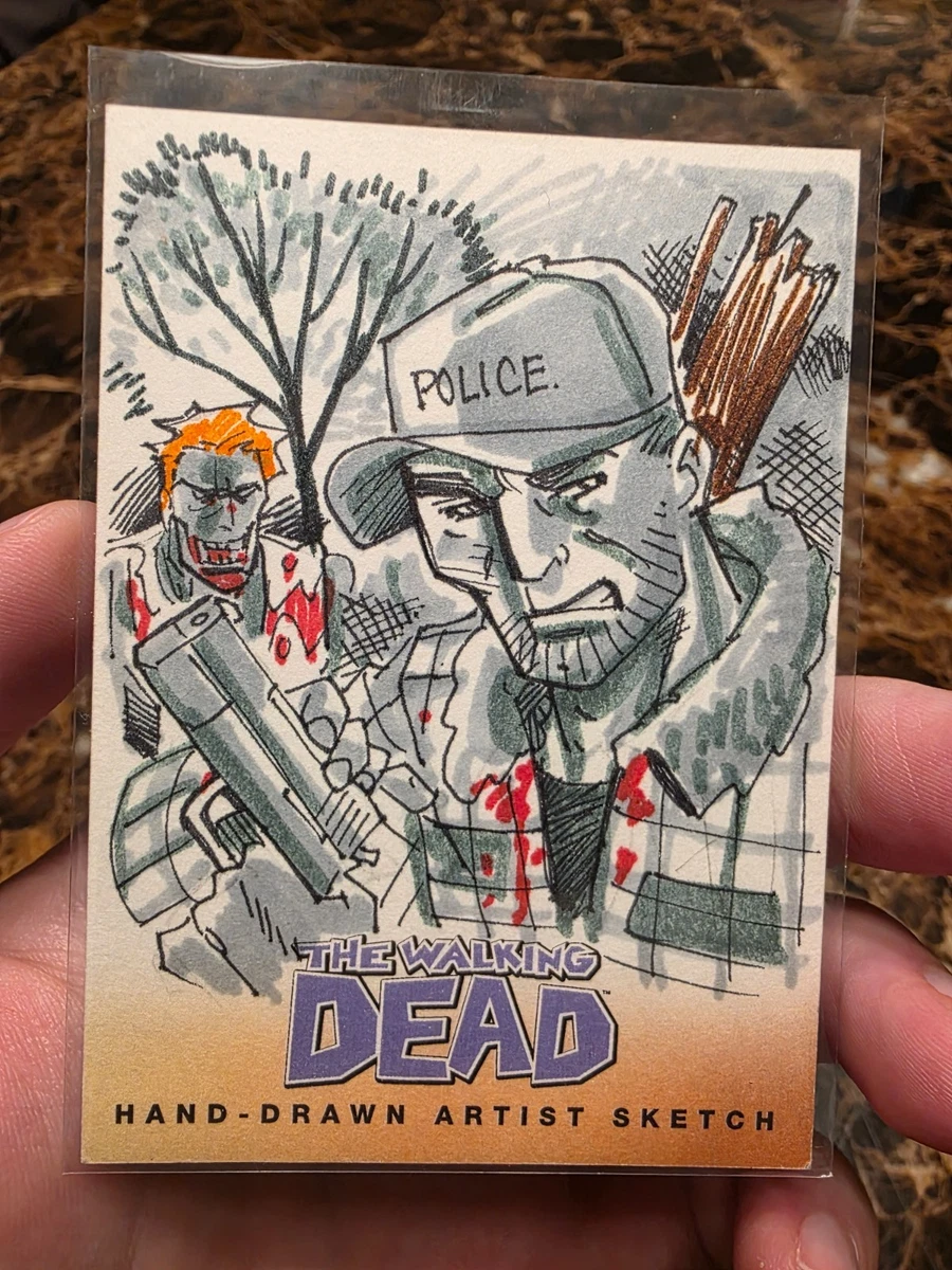 Walking Dead with Sketch Collectable Trading Cards | eBay