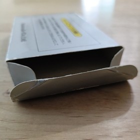 [FC] Pinball Silver Box with box theory Famicom *Inner box missing