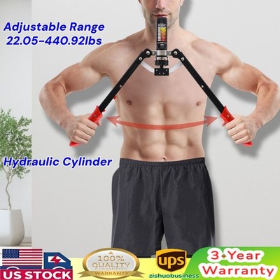 10-200kg Hydraulic Adjustable Grip Strengthener, Arm Strengthener, Power Twister
