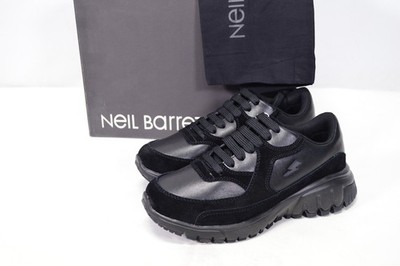 NEW Neil Barrett Urban Runner Sneakers Black  EU36 US 6 Womens