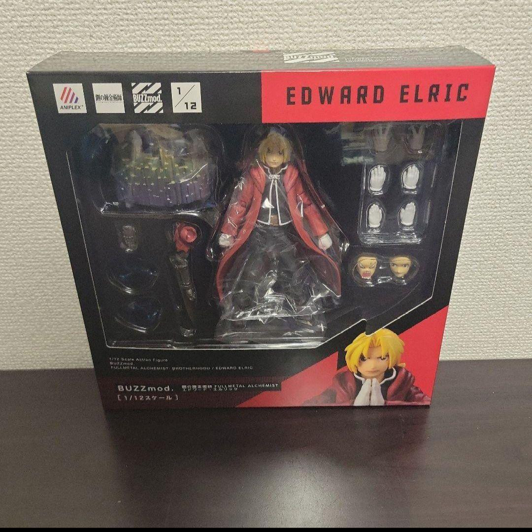 BUZZmod. Edward Elric Pre-painted Action Figure Fullmetal