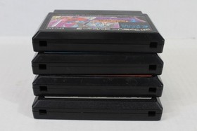 Lot 4 Dragon Quest Warrior 1 2 3 4 I II III IV FC Nintendo Famicom NES JP Japan