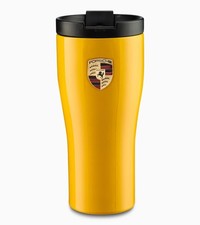 Porsche Yellow Thermal Travel Cup Ahead