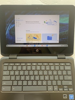 HP  X360 11.6'' Chromebook 2-in-1 TOUCHSCREEN ,4GB RAM, 32GB eMMC , *SEE PHOTOS*