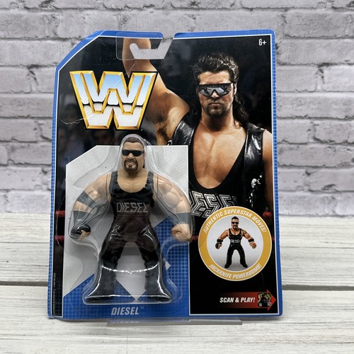 Mattel WWE WWF Diesel Retro - Kevin Nash Action Fi...