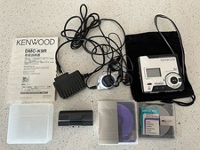 Rare  Original Kenwood DMC-K9R Portable MD Player Tested With 11 Pc Accessories