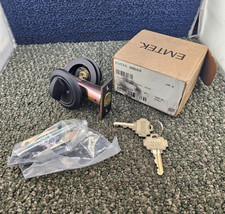 Emtek 8455US19 Low Profile Modern Deadbolt Si...