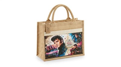 Elvis Presley Jutetasche / Einkaufstasche   Nachhaltig & Praktisch