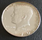 1970-S Silver Kennedy Half Dollar 50C Business Strike 0.4 Fineness KM#202a