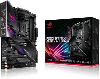 ASUS ROG Strix X570-E Gaming Mainboard AMD Ryzen X570 Sockel AM4 ATX DDR4 USB-C