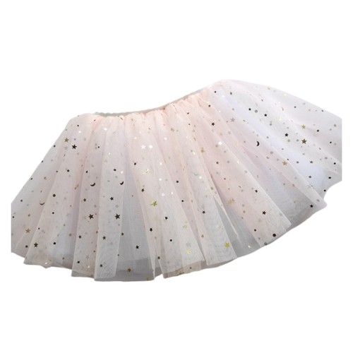 Elegant 3 Layer Tulle Dance Skirt for Girls 3-12 Years Ballet Dance Dress - Zdjęcie 22 z 31