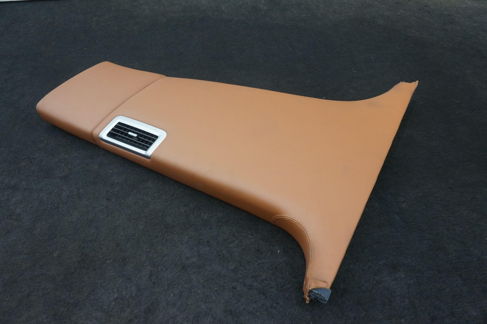 Set Lower B Pillar Trim Brown 3W5867663 Bentley Continental Flying Spur 2006-12