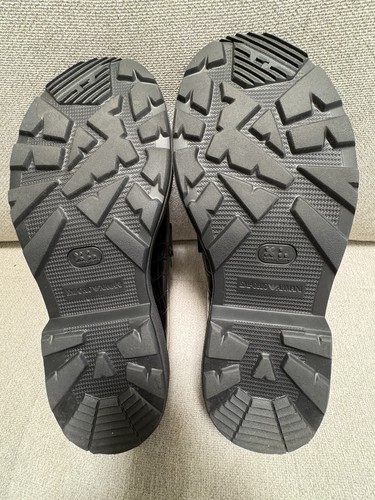 Emporio Armani Gr. 10,5 M Krokodil geprägtes Leder Grob Kiltie Quaste Halbschuhe - Bild 9 von 12