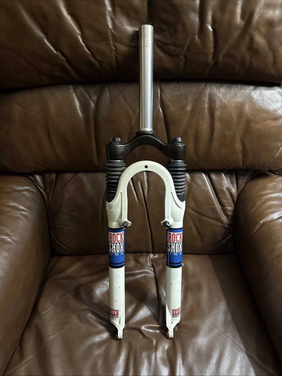 White Rockshox 1 1/8 in-Threadless Bicycle Forks for sale | eBay