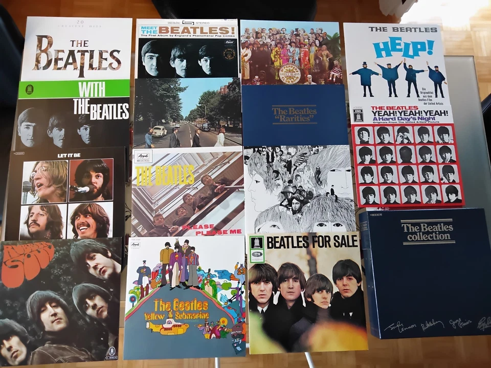 The Beatles Collection 14 LP Blau Box 1C 198-53163-176 EMI Electrola - Bild 3 von 4
