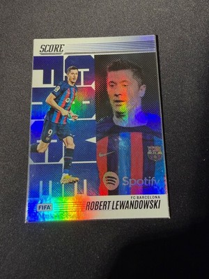 Robert Lewandowski - Game Face insert Barcelona - Panini Score FIFA 2022/23