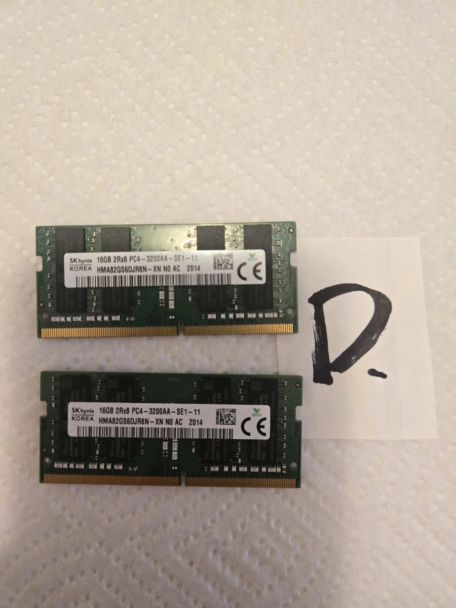 PC4-25600 (DDR4-3200) Bus Speed DDR4 SDRAM Memory (RAM) for sale