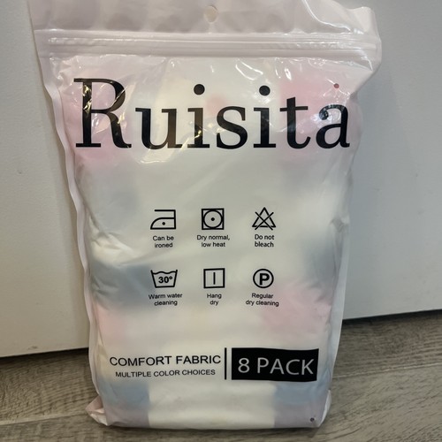 NEW Resinta 8 Pack Toddler Girl's Multi Colored Bike Shorts Size 4-5T - Imagen 6 de 6
