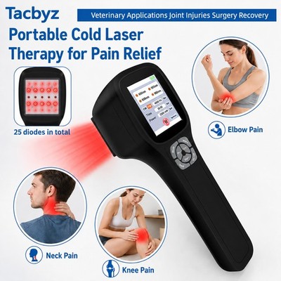 2.5W Red Light Laser Therapy for Shoulder Back Knee Joint and Muscle Pain Relief