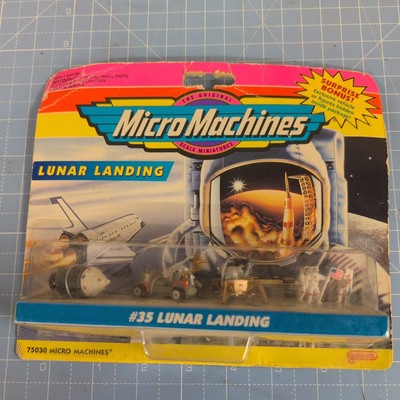 Micro Machines Mondlandung, #35 Mondlandung 64630 Galoobfreie Minis angebracht