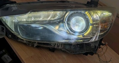 2014-2016 Mazda 6 Left Driver Xenon HID Headlight Assembly OEM GHR451040 AFS
