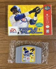 Nintendo 64 (N64) - EA Sports Triple Play 2000, CIB - Excellent Cond & Working