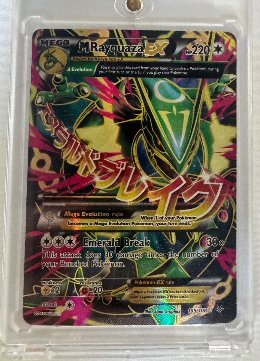 Rayquaza Pokémon TCG XY Individual Collectible Card Game Cards in