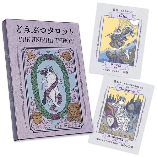 [Stock Clearance] Animal Tarot Tarot Card Fortune Telling Weighted Version for