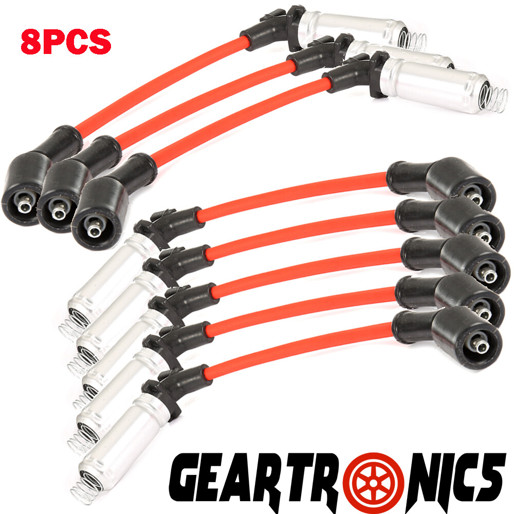 8x PERFORMANCE Spark Plug Wires For CHEVY GMC 19992006 LS1 VORTEC 4.8
