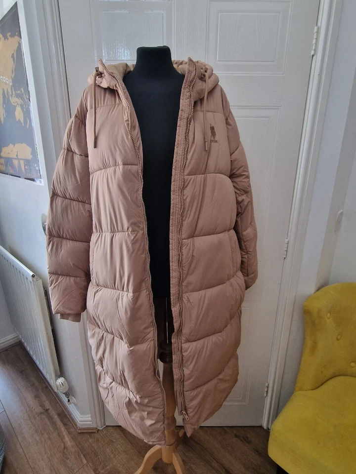 Us Polo Assn Womens Long Coat Jacket Affogat Size XXL New - Image 3 of 4