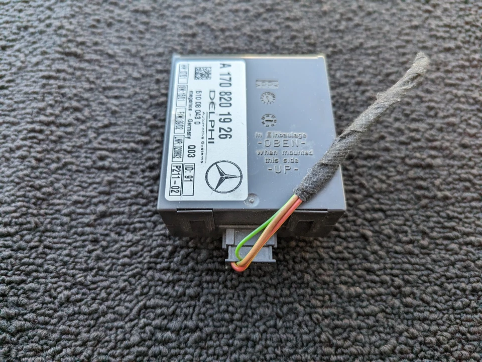Módulo de control de alarma antirrobo Mercedes Benz SLK320 - A1708201926 - ENVÍO GRATUITO Foto 2 de 4