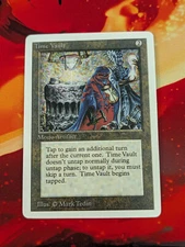 MTG Sticker EDH CEDH Time Vault Artifact