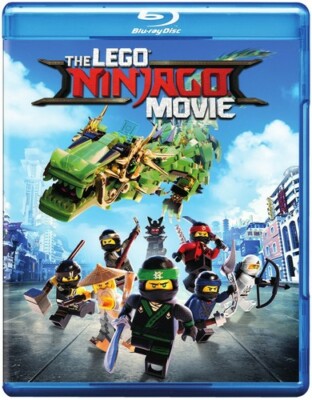 The Lego Ninjago Movie (Blu-ray, 2017) Jackie Chan NEW Factory Sealed, Free Ship