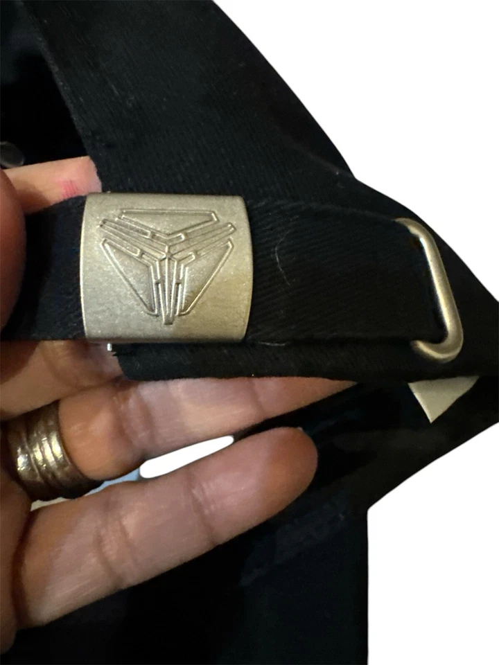 Gorra ajustable negra emblema signo honda Polaris OEM Foto 3 de 3