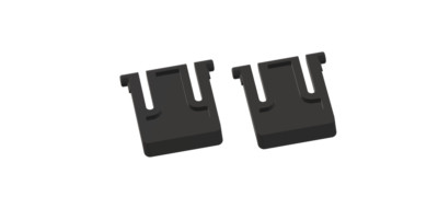 1 Paar Ersatz Tastaturfüße kompatibel zu Logitech K260 -Bein Fuss Fuß Aufsteller