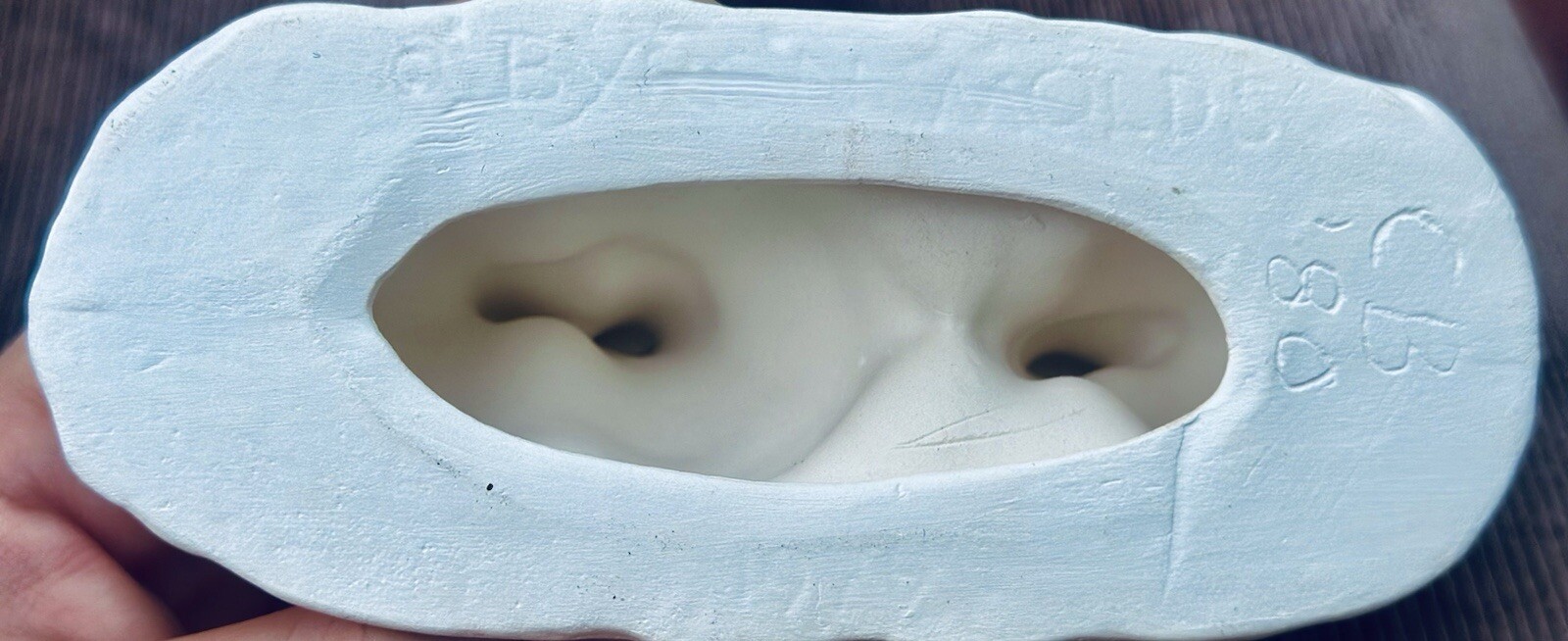 MCM VTG Lot Of 3 Holland & Bryon Caroler’s Village Hand Painted Christmas Scene